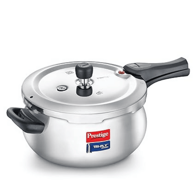 PRESTIGE 5 LITRE HANDI TRI PLY SVACHH PRESSURE COOKERS.(20707)