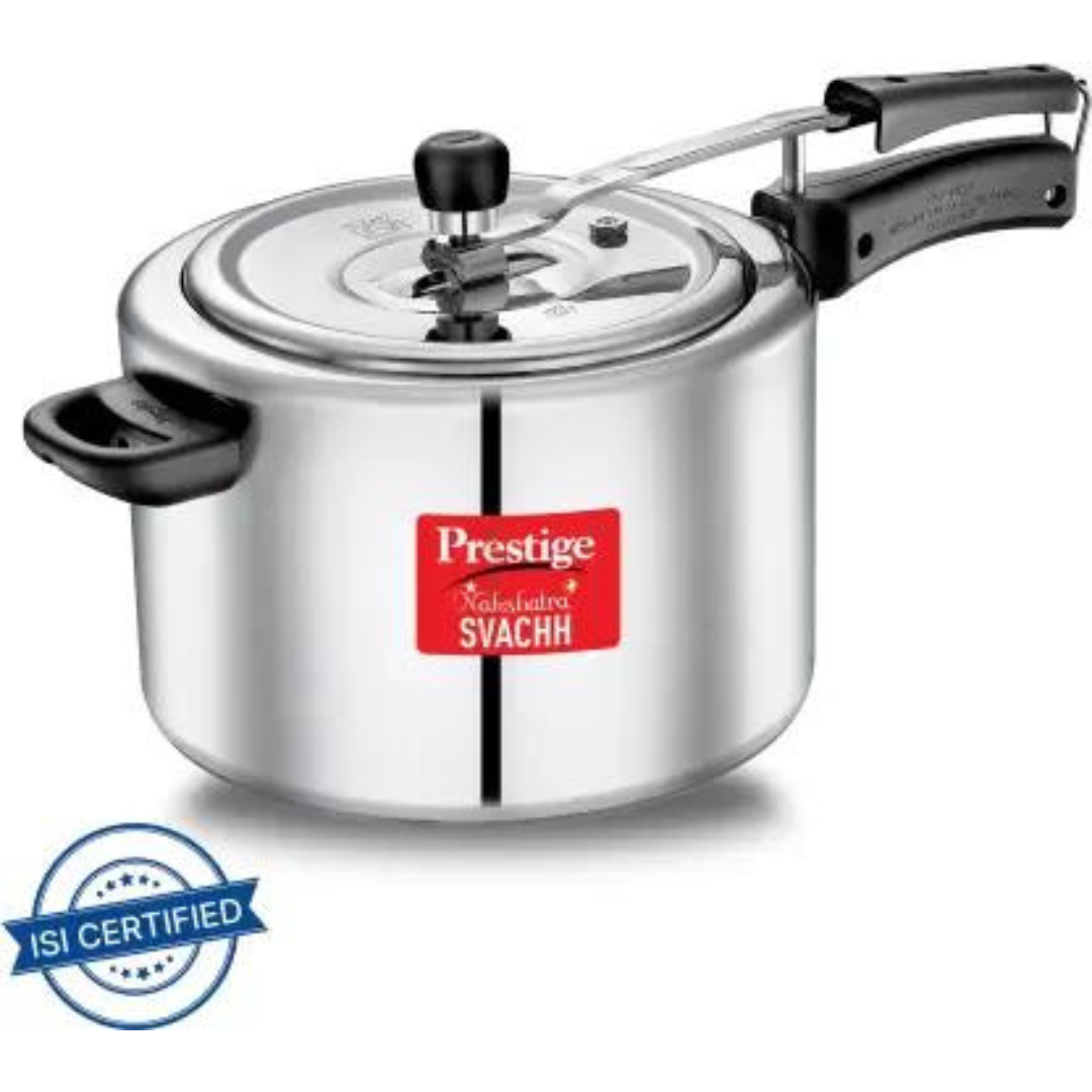 PRESTIGE 8 NAKSHATRA PLUS SVACHH ALUMINIUM PRESSURE COOKERS (10746)