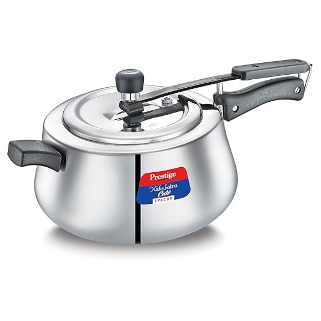 Prestige 5 Ltr Nakshatra Cute Stainless Steel Savachh Pressure Cookers (20149)
