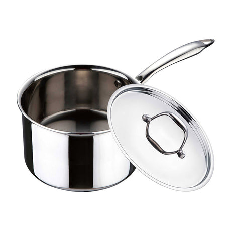 Bergner SS Tri-Ply Saucepan with Lid (14, 1L)