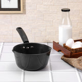 Black Pearl Hard Anodised American Non Stick Saucepan - 1 Litre, 14cm
