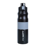 Bloom 680ml Thermos Flask Bottle, Stainless Steel Vacuum Insulated Hot & Cold Water Bottle | Push Button Flip Top Cap | Leak-Proof | White | PB 680-01