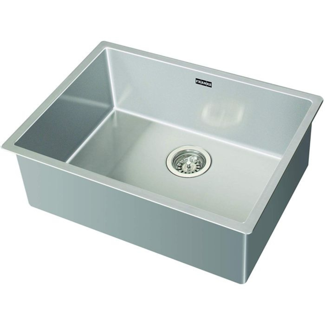 Franke Stainless Steel BOX BXX 210/110-57 610x450/24x18 EUROPEAN SATIN FINISH 127.0516.112