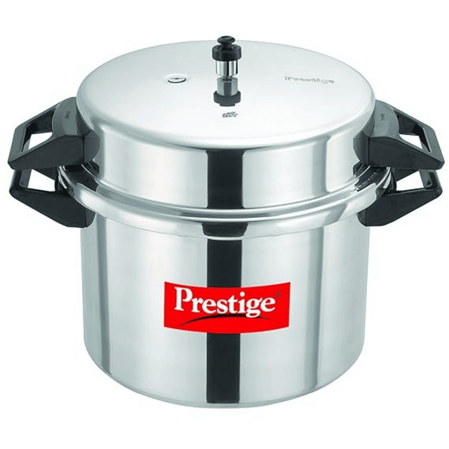 Prestige Money Saver Virgin Aluminium Pressure Cooker, 20 Litre (12001)