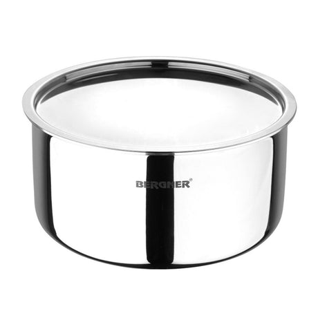 Bergner Argent Stainless Steel Top 14 Cm 1 Ltr ( BG-9948)