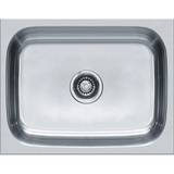 Franke 610 X GRAND (600x 468/24x18) Stainless Steel 1mm European Satin Finish Single Bowl with Drain Board Sink 101.0153.088
