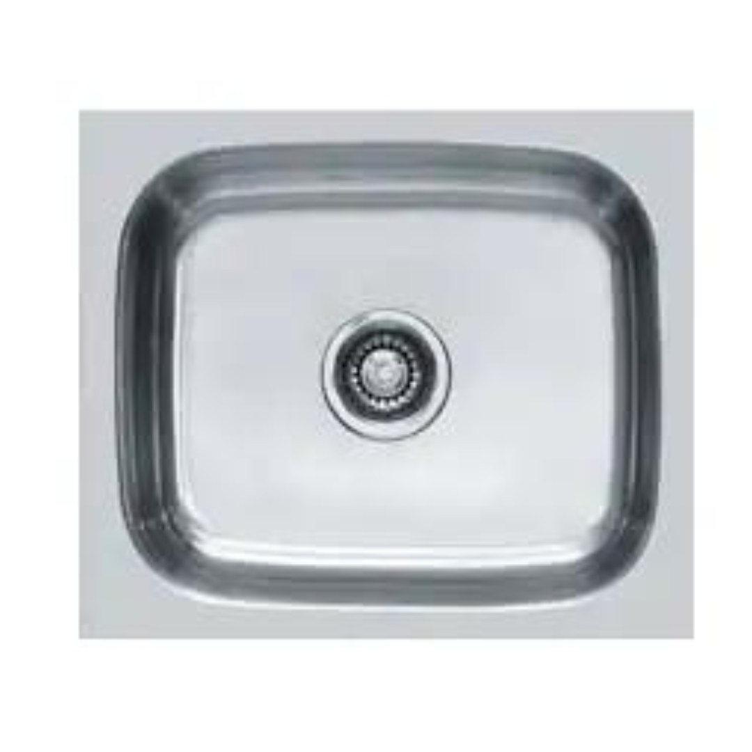 Franke 610 X INSTI (600x 468/24x18) Stainless Steel 1mm European Satin Finish Single Bowl with Drain Board Sink 101.0153.081
