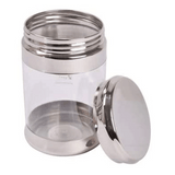 JVL Stainless Steel Fusion Option Canister 225 ml (Foc-0)
