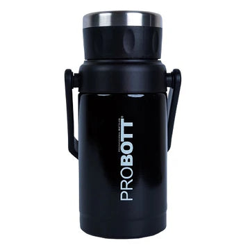 Handy 1500ml Thermos Flask Bottle, Stainless Steel Vacuum Insulated Hot & Cold Water Bottle | Leak-Proof | Portable & Eco-Friendly | Silver | PB 1500-03