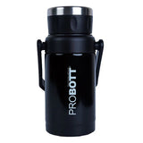 Handy 1500ml Thermos Flask Bottle, Stainless Steel Vacuum Insulated Hot & Cold Water Bottle | Leak-Proof | Portable & Eco-Friendly | Silver | PB 1500-03
