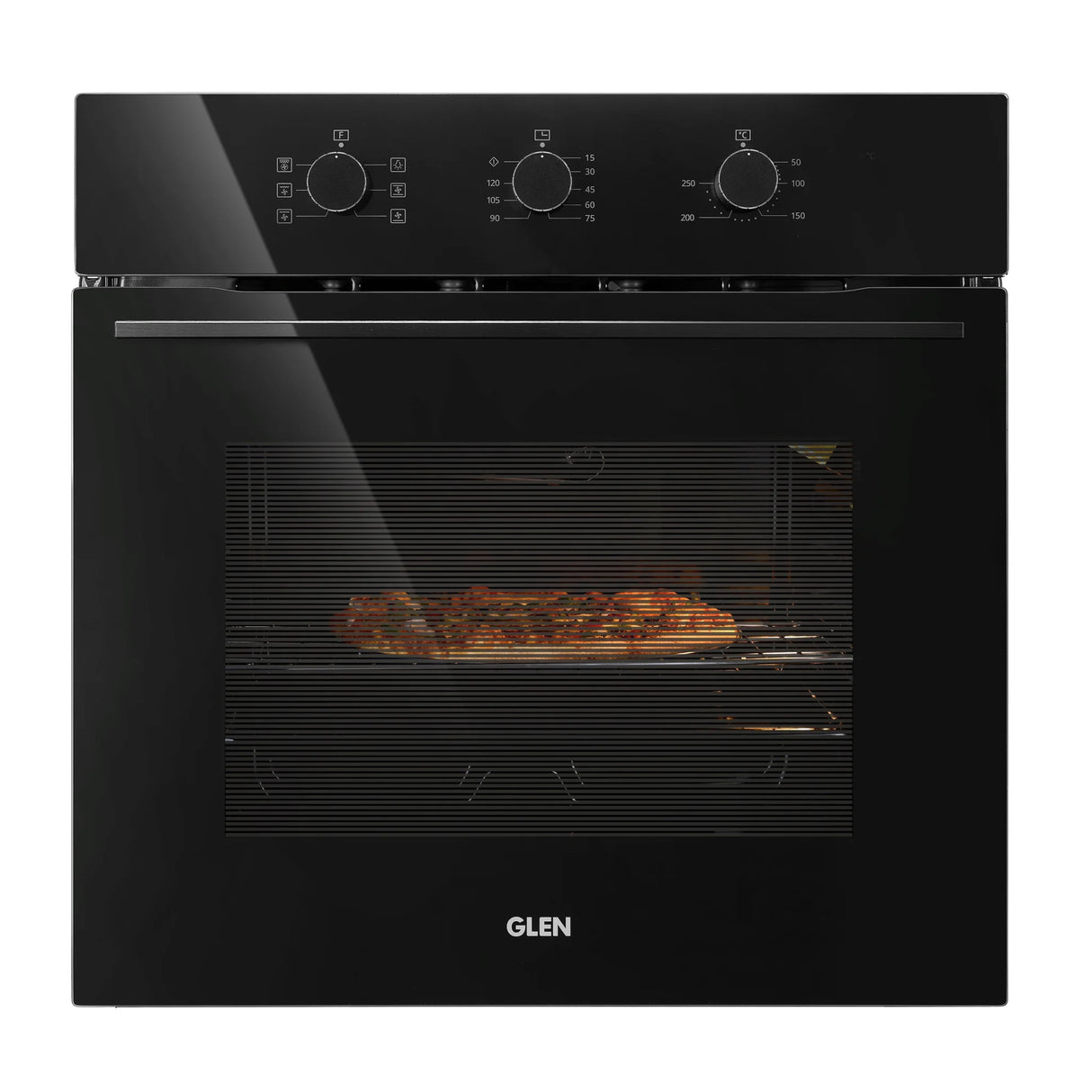 Built-in Air Fryer Oven 60L with Convection Fan 3 Knob Control (BO662AF)
