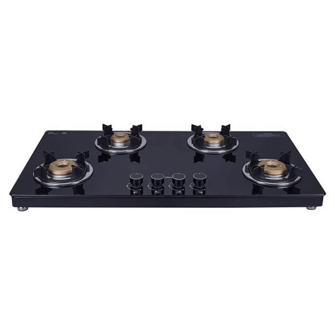 ELICA 904 CT VETRO 2J (TKN CROWN DT) SLIMMEST 4 BURNER  AUTO IGNITION