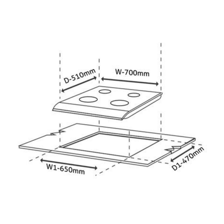 Glen BH 1074 SQ HT Total DB 77 cm