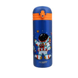 Probott Dazzle 400ml Kids Sipper Water Bottle – Stainless Steel Hot & Cold Vacuum Flask with Push Button Locking System, Pink | PB 400-03