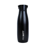 Trendy 700ml Stainless Steel Water Bottle, Vacuum Insulated Flask, Black | Hot & Cold | Easy to Carry | Leak Proof | PB 700-07