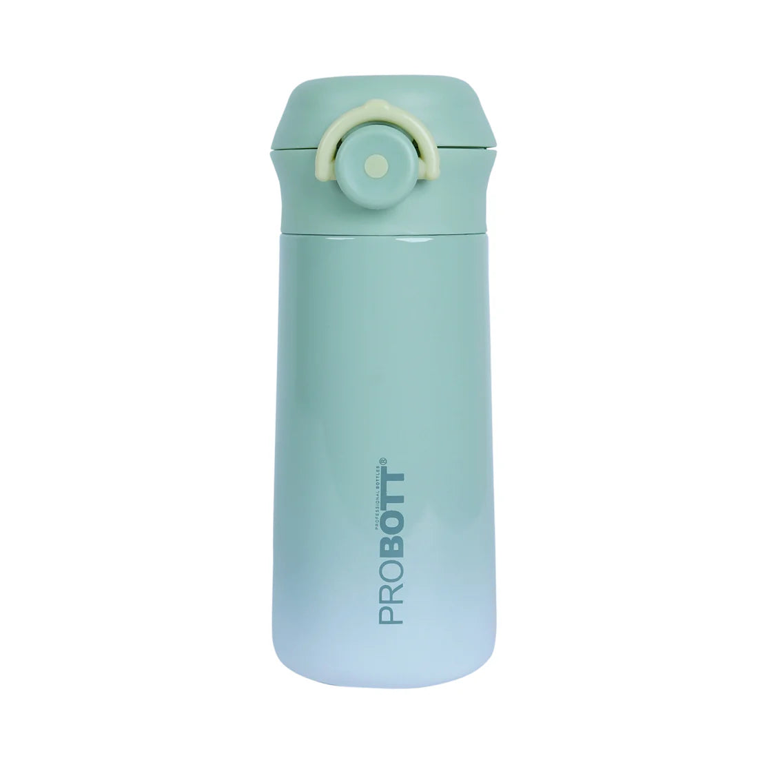 Swiss 350ml Stainless Steel Double Wall Vacuum Flask for Kids (3-5 Yrs) – Hot & Cold Water Bottle, Green | PB 350-09