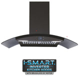 Elica ISMART GLACE HAC BF LTW 75 NERO