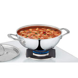 Borosil Cookfresh 5-Ply Stainless Steel Kadhai 1.2 L -20 Cm (CFKD20SS21)