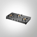 
KAFF CTAI 77 3B Black Toughened Glass Auto Ignition Cooktop 
