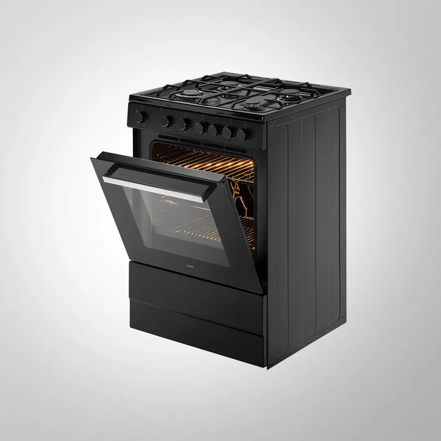 KAFF KAB 60 Cooking Range with Electric Oven Matt Black Finish 60cm