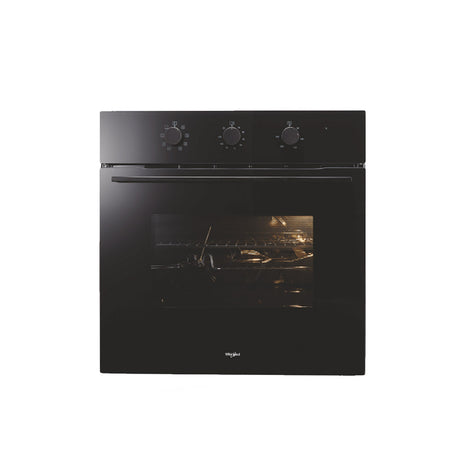 Whirlpool 65 Litre Built in Oven AKPR 609 BLK with Rotisserie