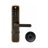 Zuri Smart Lock (Antique Bronze) with YWLOL Digital Wardrobe Lock