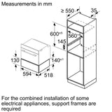 Series 8 Built-in Warming Drawer 60 x 14 cm with Home Connect, Push & Pull – BIC7101B1