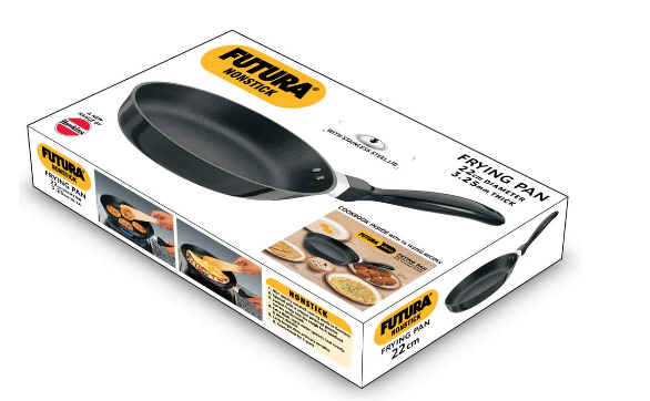 Hawkins Futura Non-Stick Frying Pan with Steel Lid 22cm NF22S