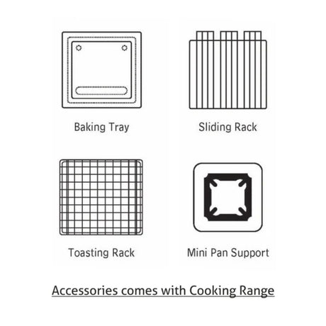  Gas Oven 1 Triple Ring