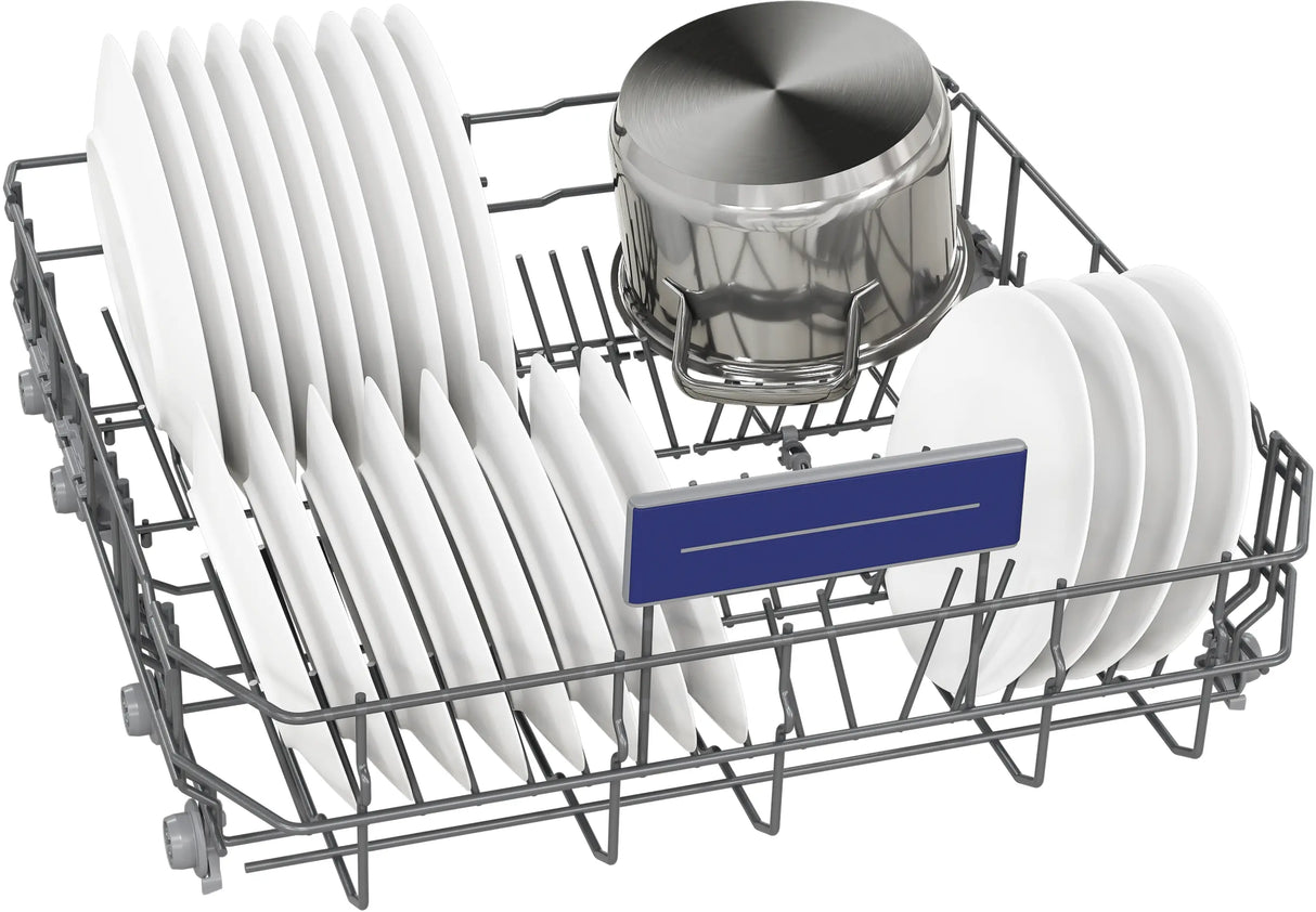 iQ500 Free-Standing Dishwasher 60 cm, Brushed Steel Anti-Fingerprint, 15 Place Settings, Wi-Fi Enabled – SN15HI00MI