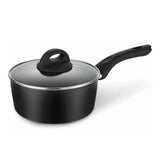 Pigeon titanium hard anodised sauce pan 3-l with glass lid