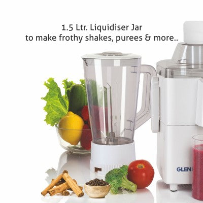 Glen Juicer Mixer Grinder 4010 500 watt motor 2 Jars