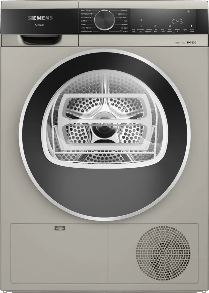Fully Automatic Front Load Dryer iQ500, 9 kg  WP41G208IN