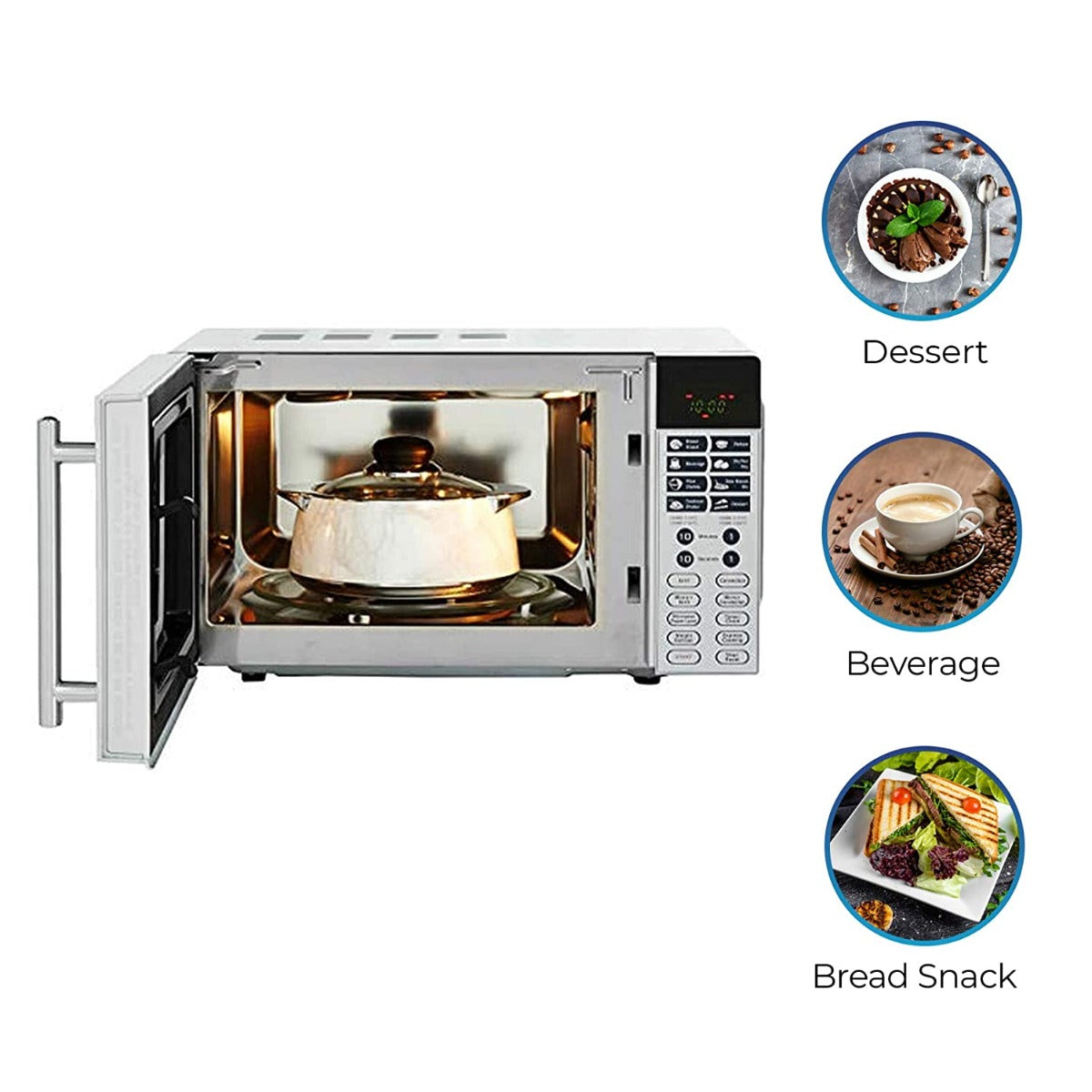 IFB 20 L Convection Microwave Oven (20SC2, Metallic Silver, With Starter Kit)