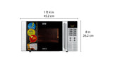 IFB 20 L Convection Microwave Oven (20SC2, Metallic Silver, With Starter Kit)