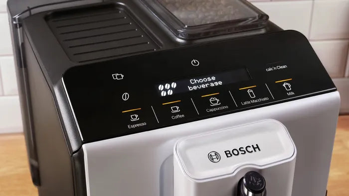 Series 2 Fully automatic coffee machine VeroCafe Silk Silver, Removable water tank TIE20301IN