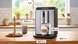 Series 2 Fully automatic coffee machine VeroCafe Silk Silver, Removable water tank TIE20301IN