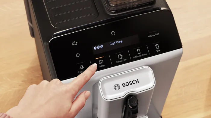 Series 2 Fully automatic coffee machine VeroCafe Silk Silver, Removable water tank TIE20301IN
