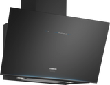iQ700 90 cm Wall-Mounted Cooker Hood Clear Glass Black LC91KLT65