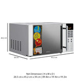 IFB 20 L Convection Microwave Oven (20SC2, Metallic Silver, With Starter Kit)