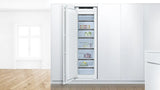 Bosch Series 8 GIN81HD31I 212L Stainless Steel No Frost Built-In Freezer