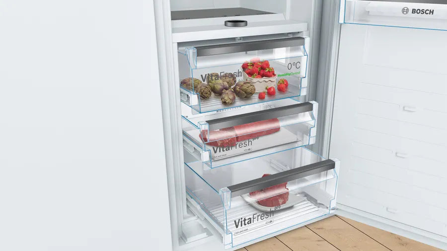 Series 8 KIF81HD31I 289L Stainless Steel LED Lighting Built-In Refrigerator