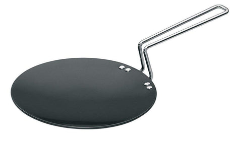 Hawkins Futura Hard Anodised Tawa, 22cm, Black AT22