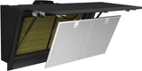 iQ700 90 cm Wall-Mounted Cooker Hood Clear Glass Black LC91KLT65