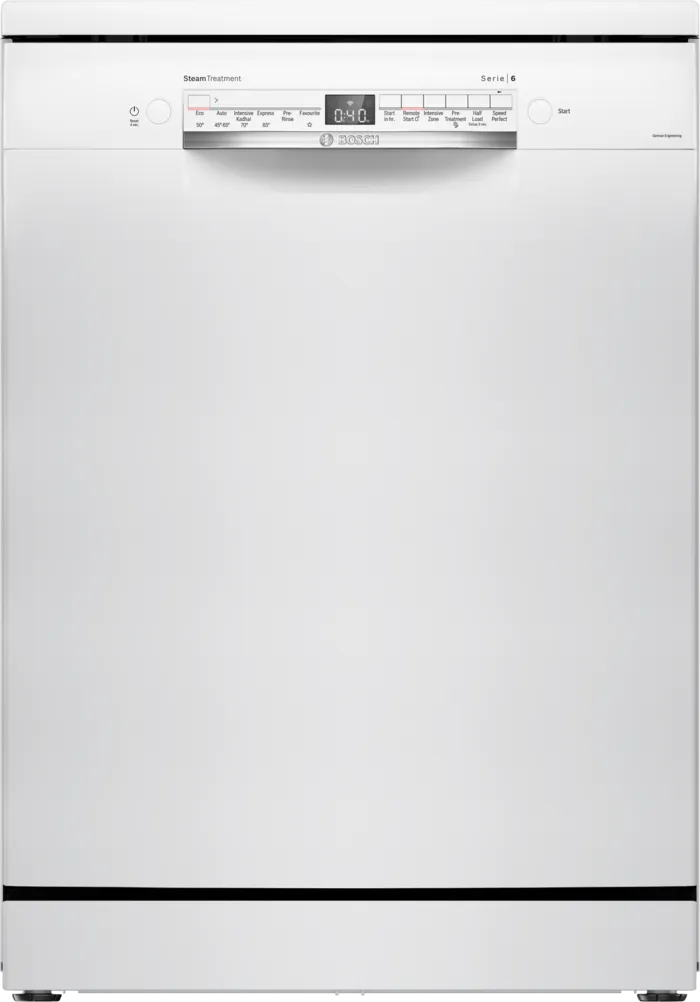 Series 6 free-standing dishwasher 60 cm White SMS6IKW01I
