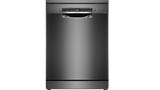 Series 6 Free-Standing Dishwasher 60 cm Brushed black steel anti-fingerprint