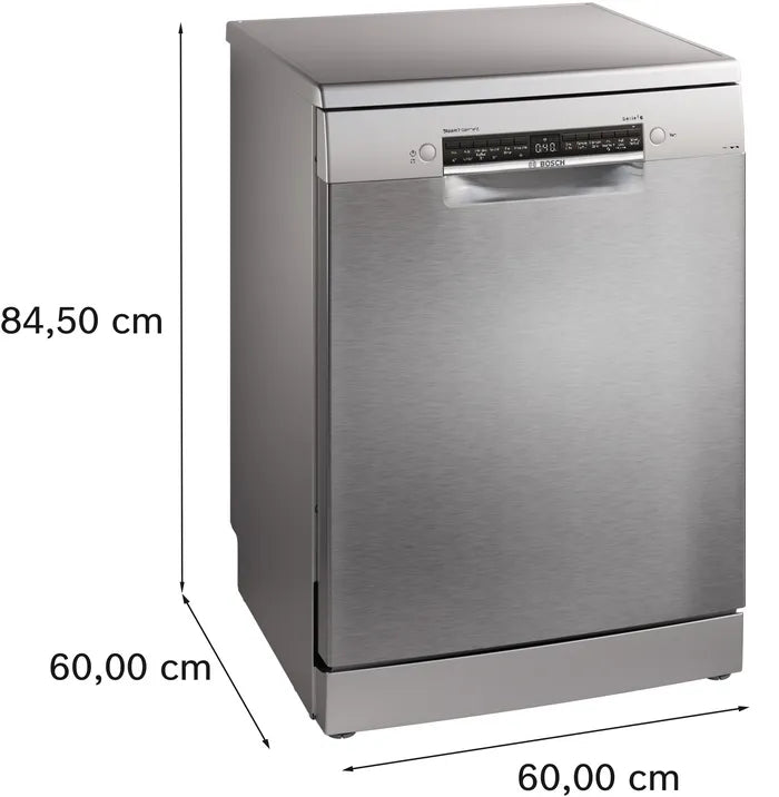 Series 6 Bosch free-standing dishwasher 60 cm Brushed steel anti-fingerprint SMS6HMI00I