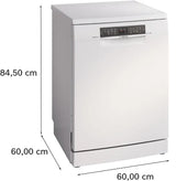 Series 6 Bosch free-standing dishwasher 60 cm White SMS6ZCW37Q