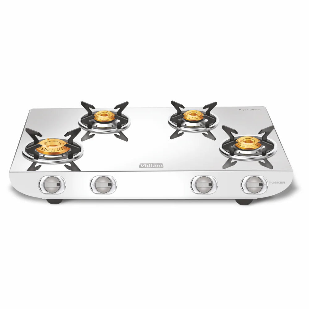 TUSKER 4 BURNER GAS STOVE
