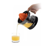 Daily Collection Citrus Press HR2788, 80% Juice Extraction, 2-Way Rotation, Adjustable Pulp Selector, 0.5L Bowl
